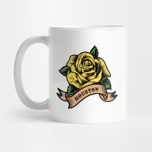 Yellow Rose Of Houston Mug